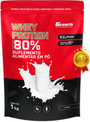 (TOP) Whey Protein Concentrado (1KG) - Growth Supplements